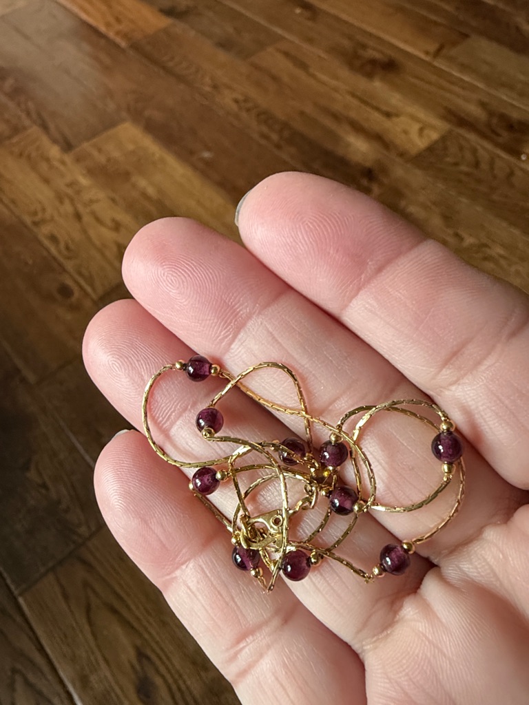 Monet GoldTone Necklace Chain With Lobster Clasp